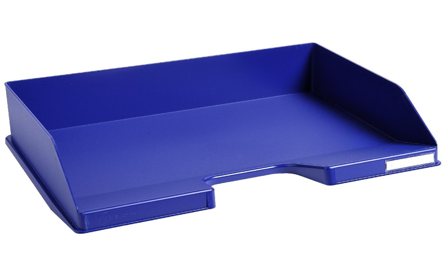 Exacompta Briefablage Combo Quer Office blau, A4+ 255 x 365 x 65 mm