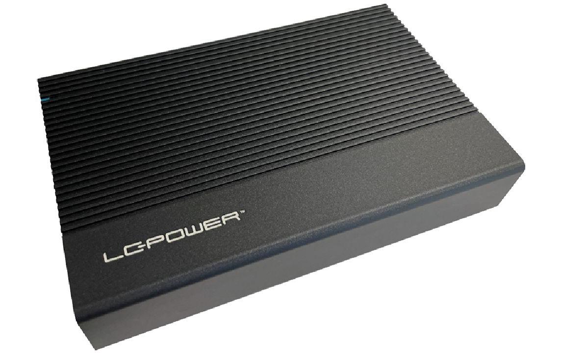 LC-Power ext. 3.5" Gehäuse LC-35U3-C schwarz, USB3.2, für SATA HDD, Type-C