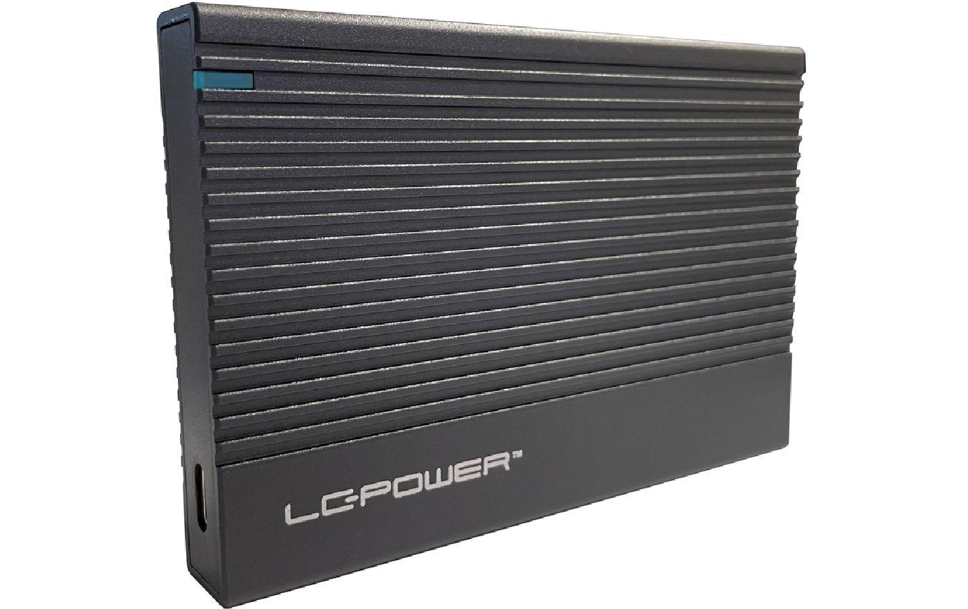 LC-Power ext. 2.5" Gehäuse LC-25U3-C schwarz, USB3.2, für SATA HDD, Type-C