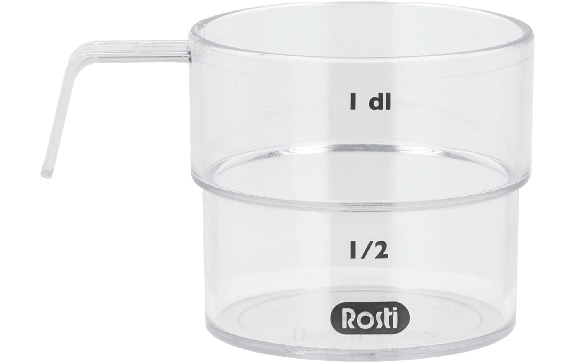 Rosti Messbecher Mensura 100ml klar 8.5x5.8x5.1cm, SAN