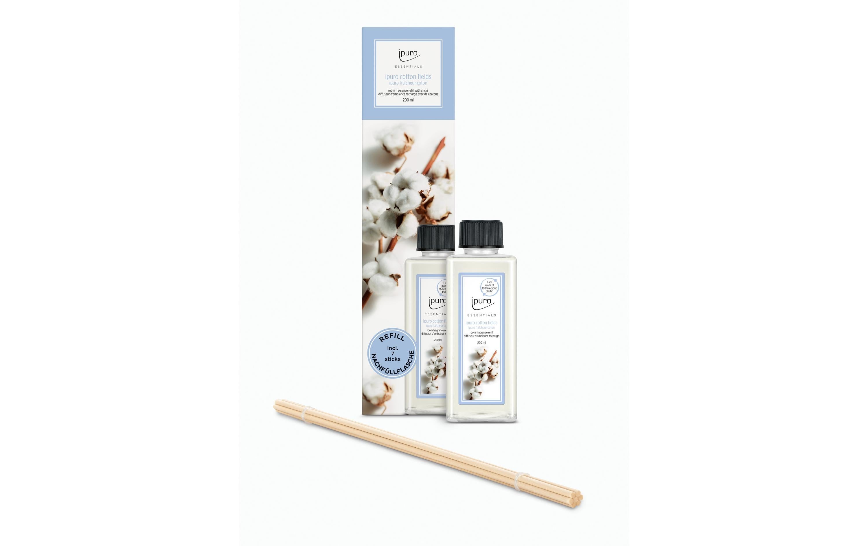 Ipuro Refill Cotton Fields Essentials Raumduft: 200ml