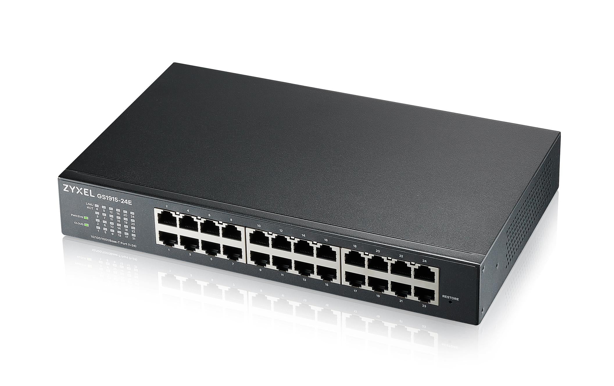 ZyXEL GS1915-24E, 24Port hybrid Switch NebulaFlex