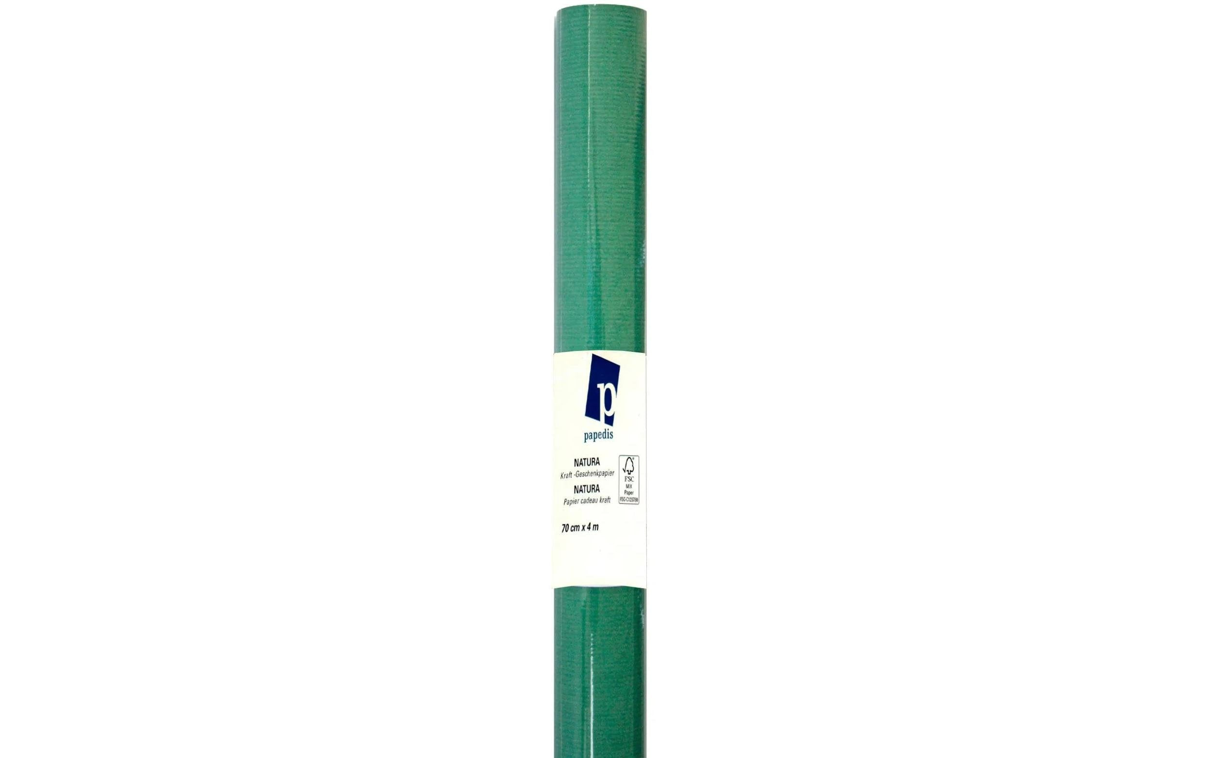 NEUTRAL Kraft-Geschenkpapier grün