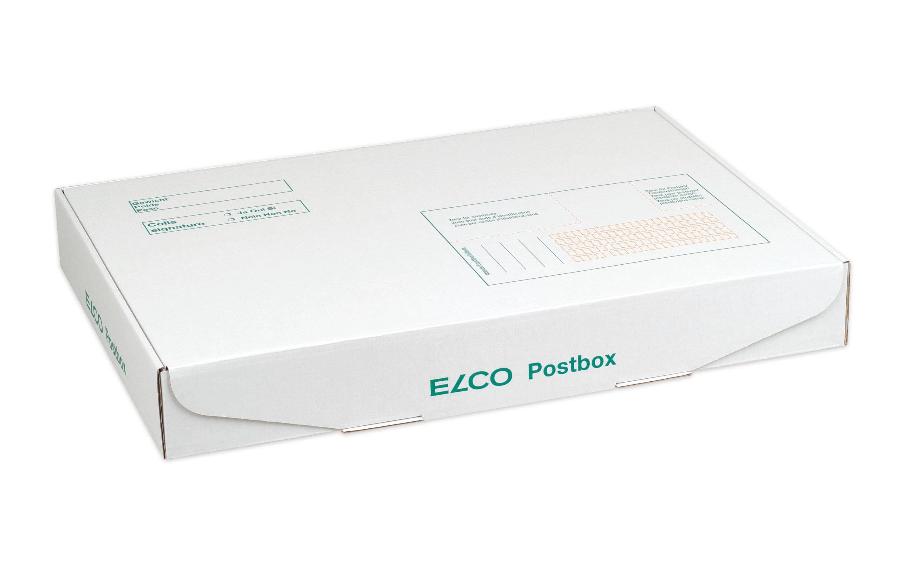 Elco Versandkarton Postbox, 5 Stk 345 x 247 x 47 mm