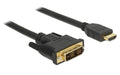 HDSupply HDMI/DVI 1080p 5.0m HDMI- DVI 1080p, Schwarz