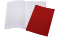 Office Focus Pressspanheft FSC A4 5 mm kariert, mit Rand, rot, 10 Stk