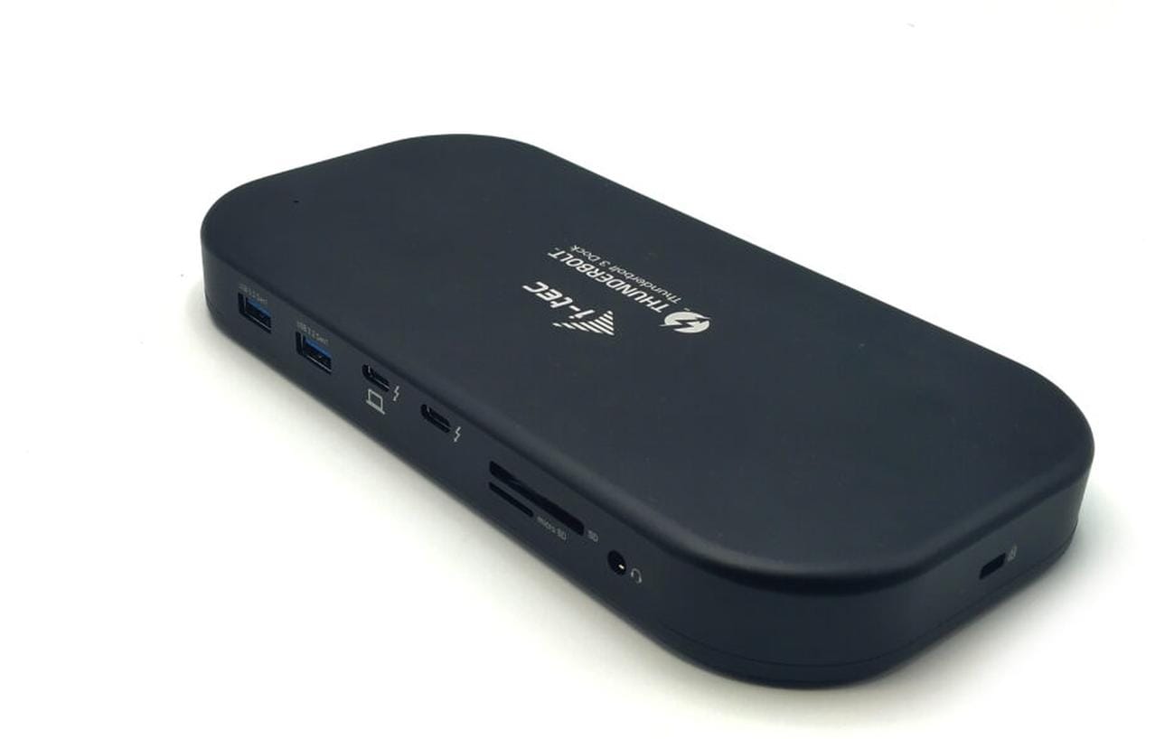 i-tec Thunderbolt 3 Dual 4K Docking Station Power Delivery 60W