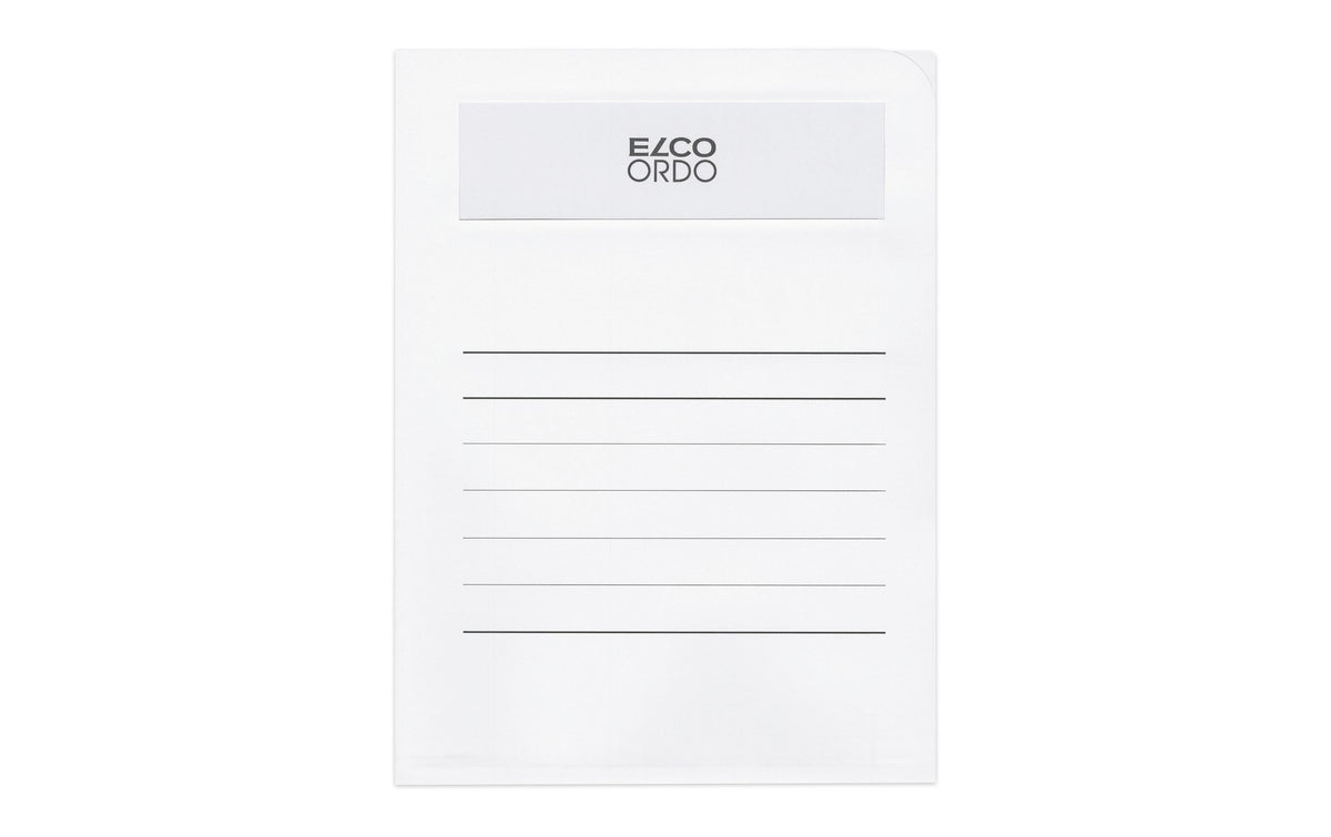 Elco Ordo Volumino Orga. Mappe, weiss, 50 Stk