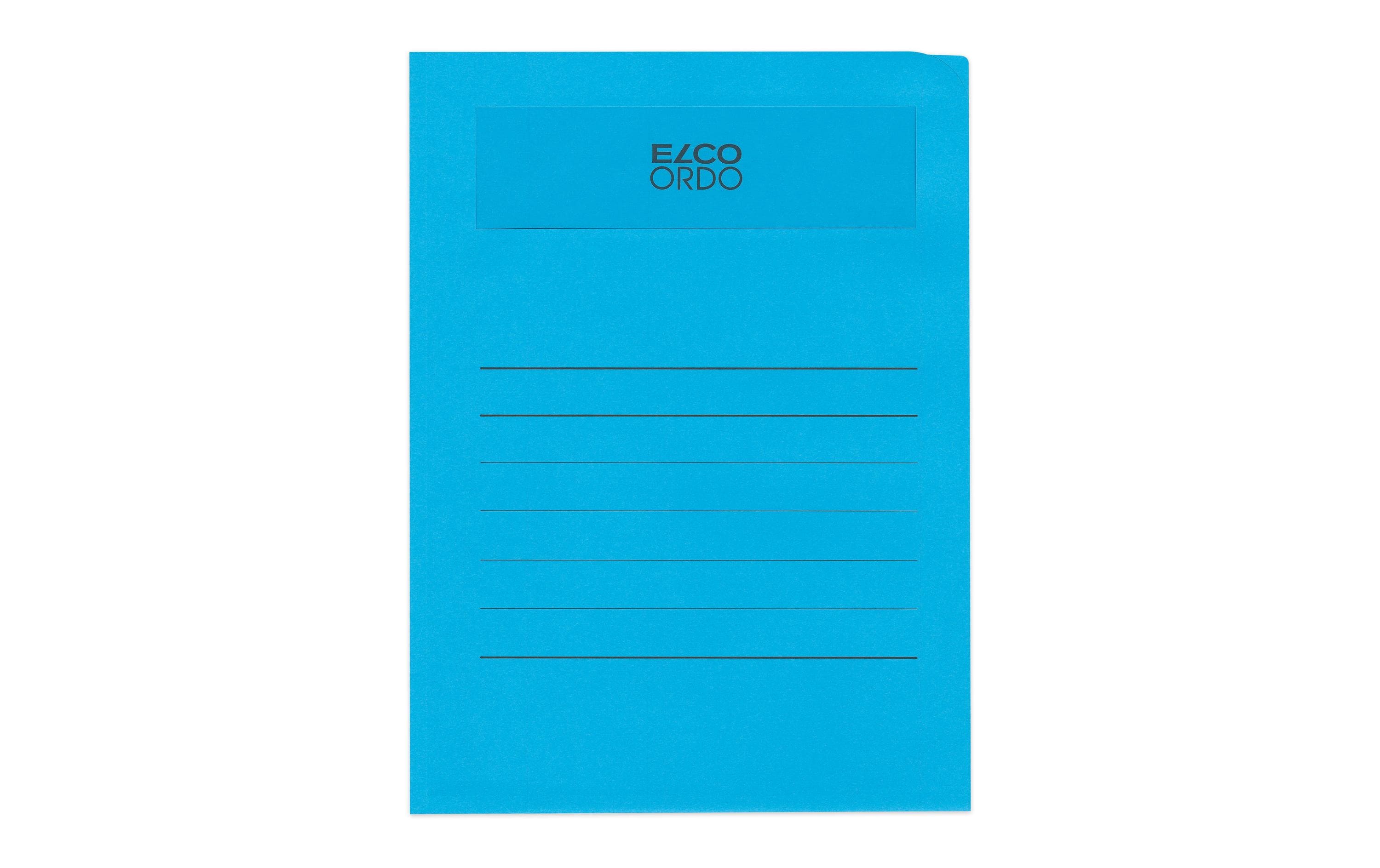 Elco Ordo Volumino Orga. Mappe, blau, 50 Stk