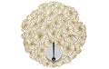 Chilewich Tischset Daisy 1 Stück Gildet, Round 38 × 38 cm