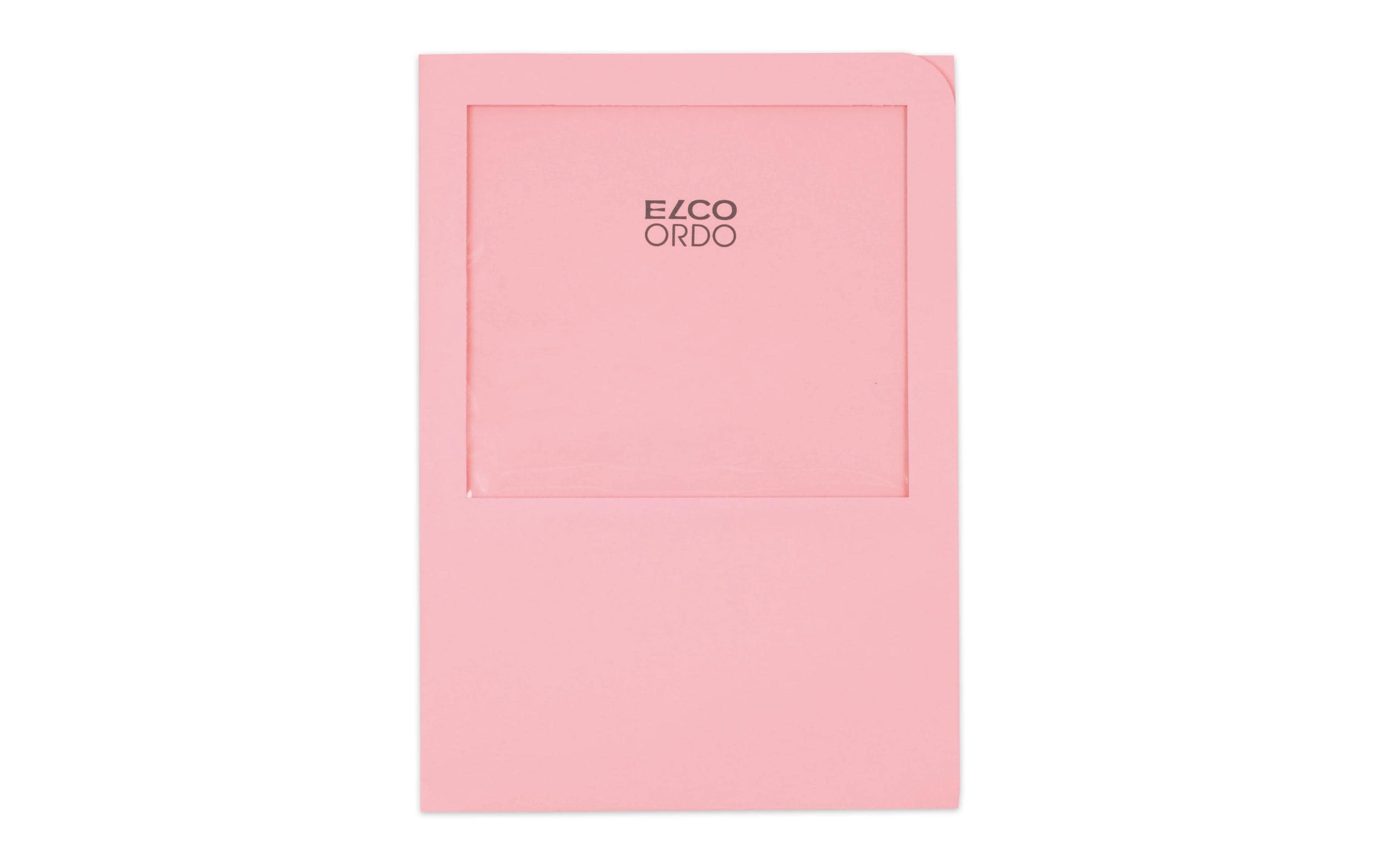 Elco Ordo Transport Orga. Mappe, 120 g/m², rosa, 100 Stk