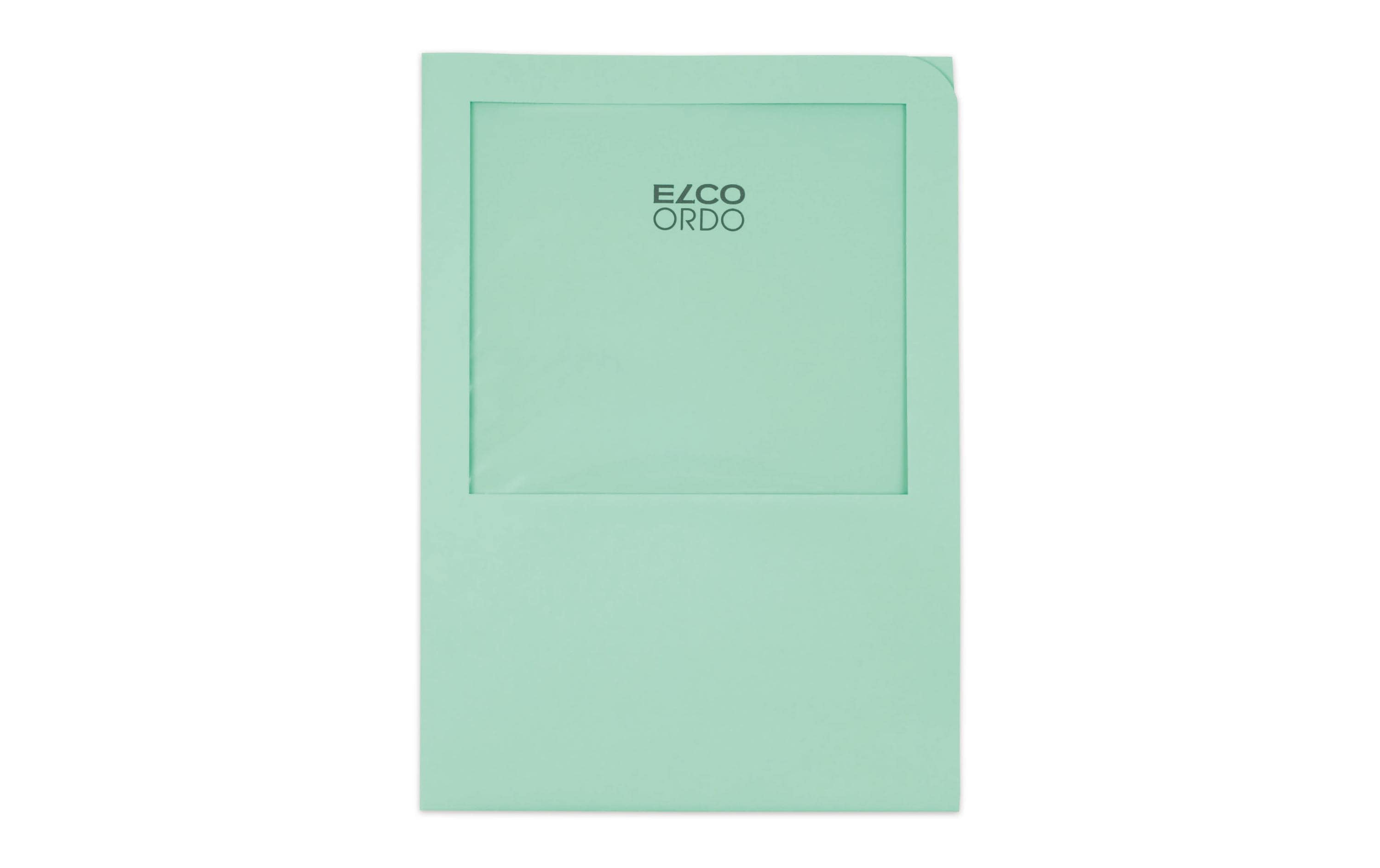 Elco Ordo Transport Orga. Mappe, 120 g/m², grün, 100 Stk