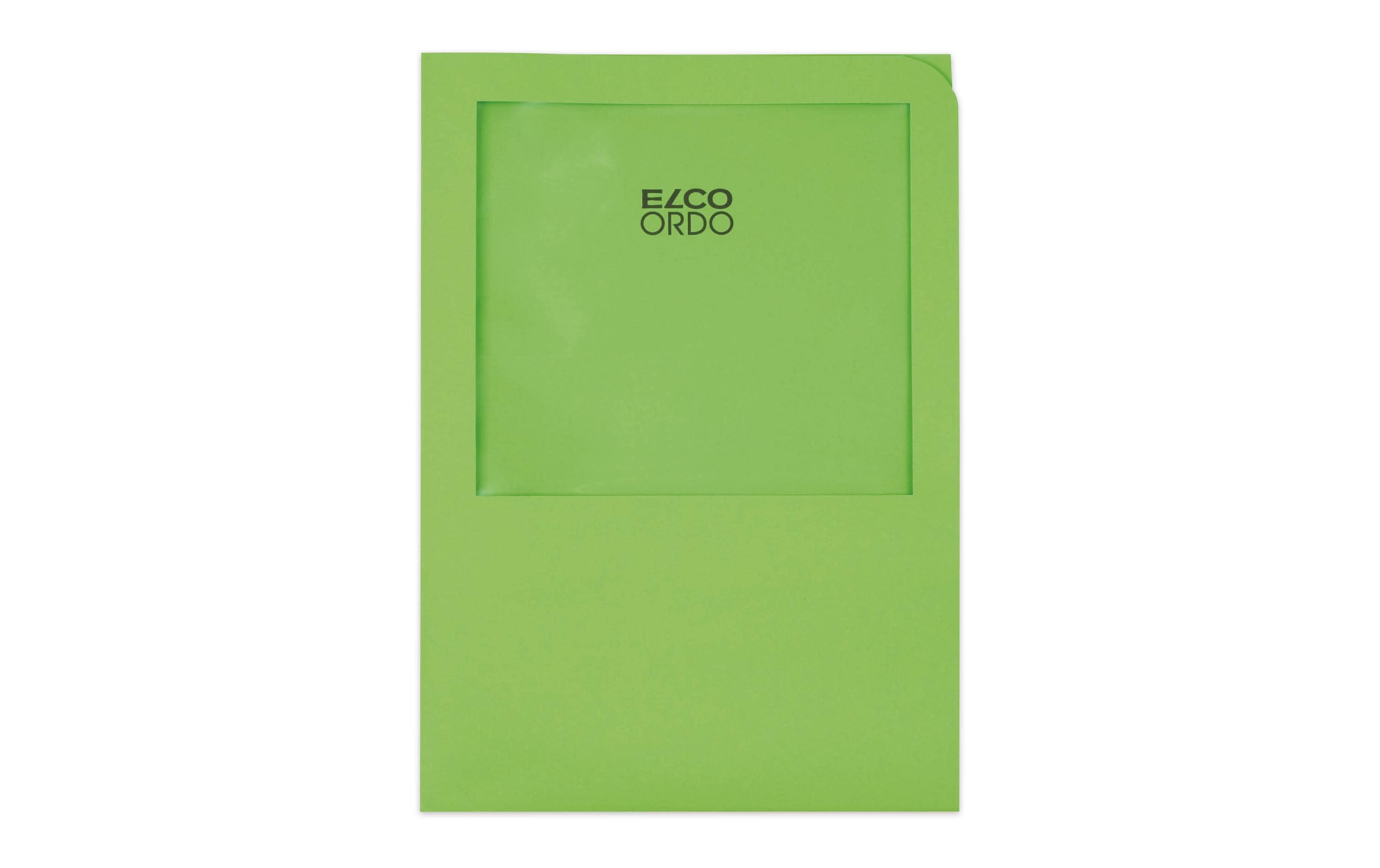 Elco Ordo Transport Orga. Mappe, 120 g/m², intensivgrün, 100 Stk