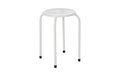 COCON Hocker Weiss Metall, Traglast 120kg