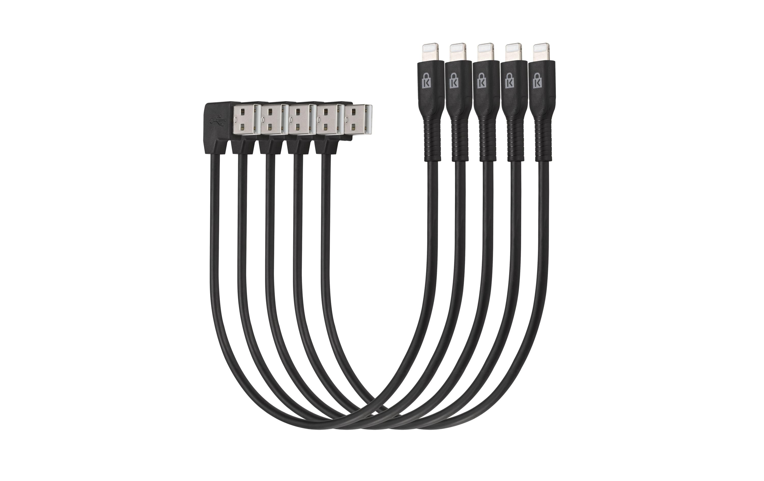 Kensington Charge & Sync Lightning Kabel 5 er Pack