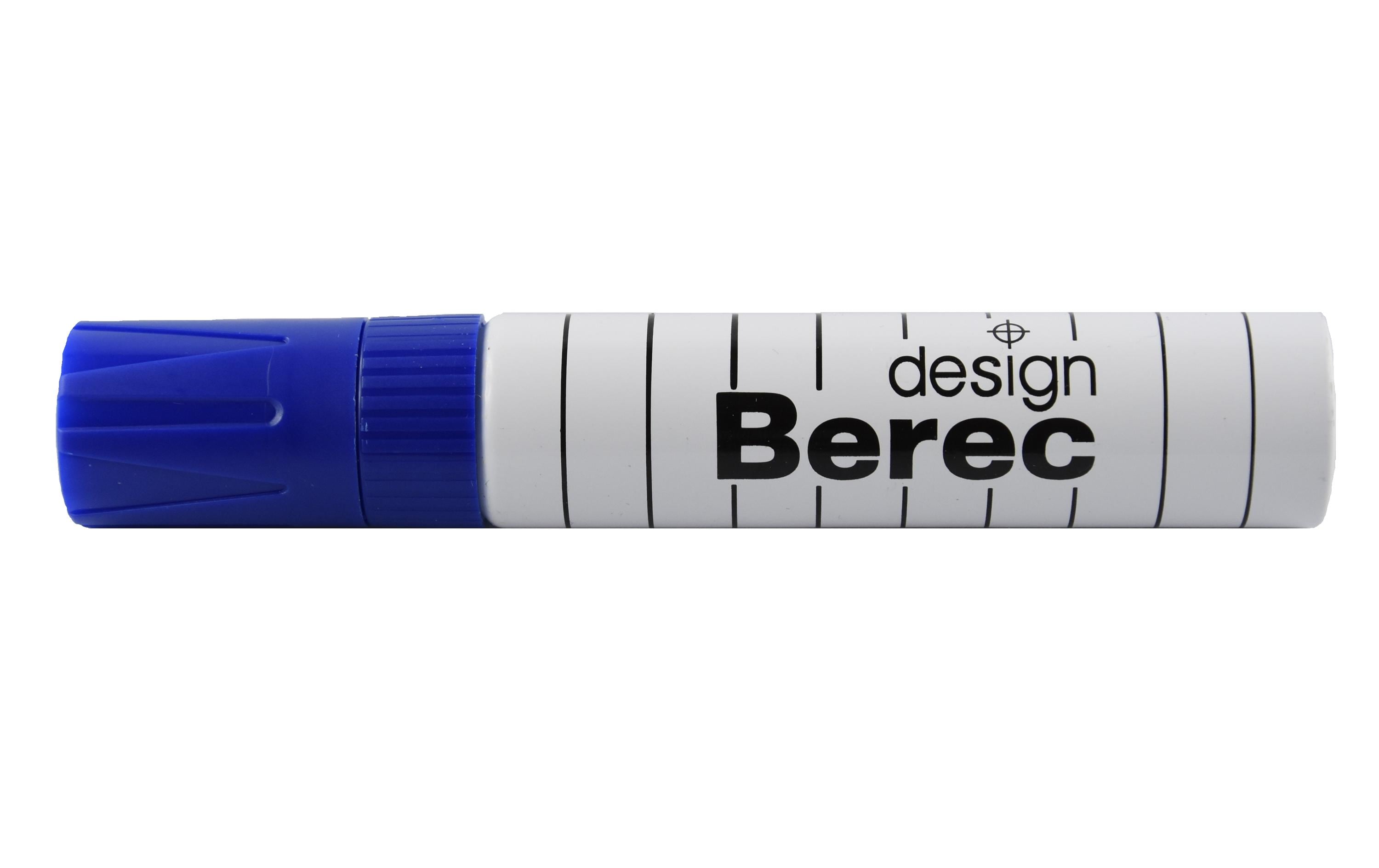 Berec Jumbo-Boardmarker blau, 10er Schachtel
