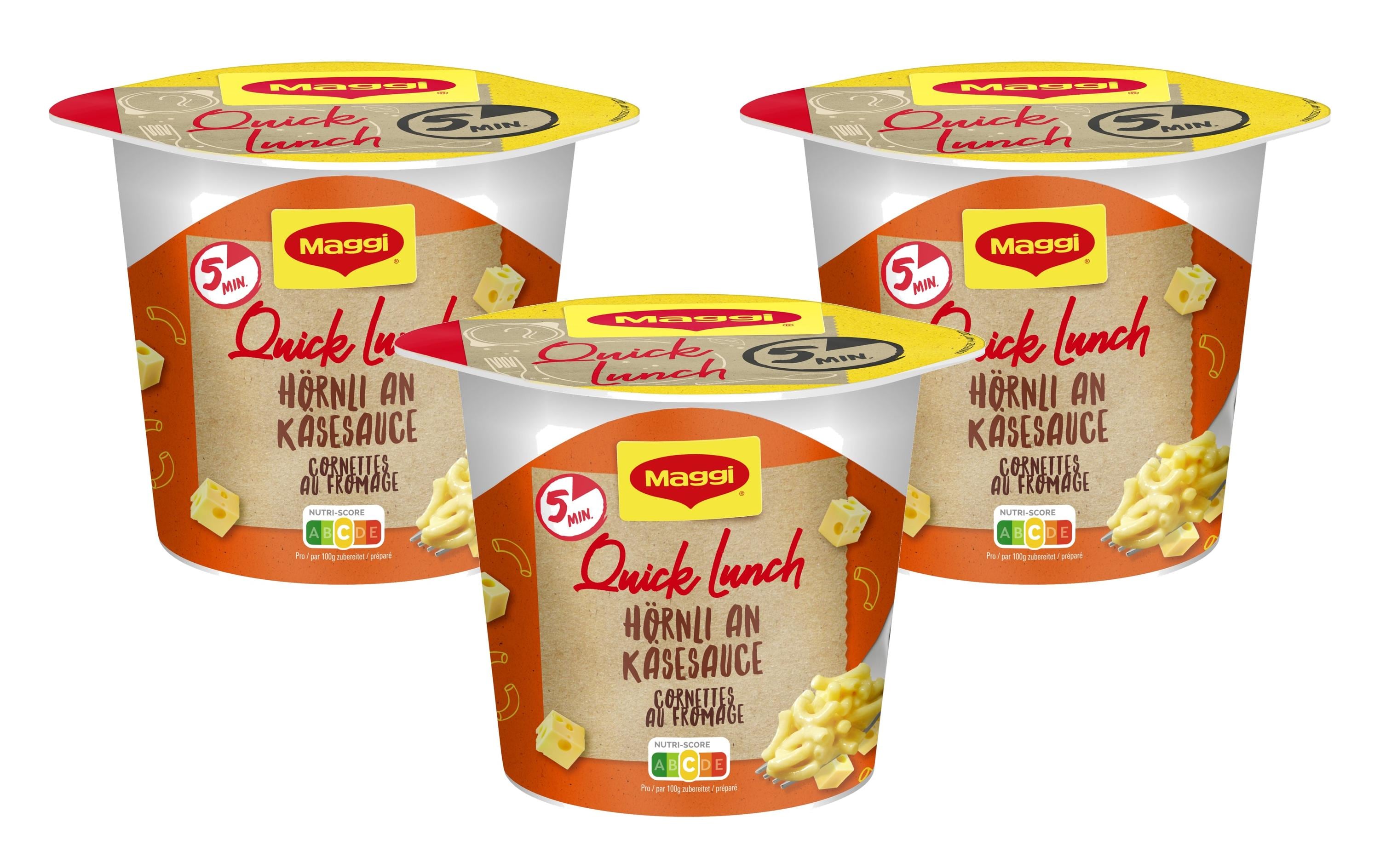 MAGGI QUICK LUNCH Hörnli Kit 3x63g