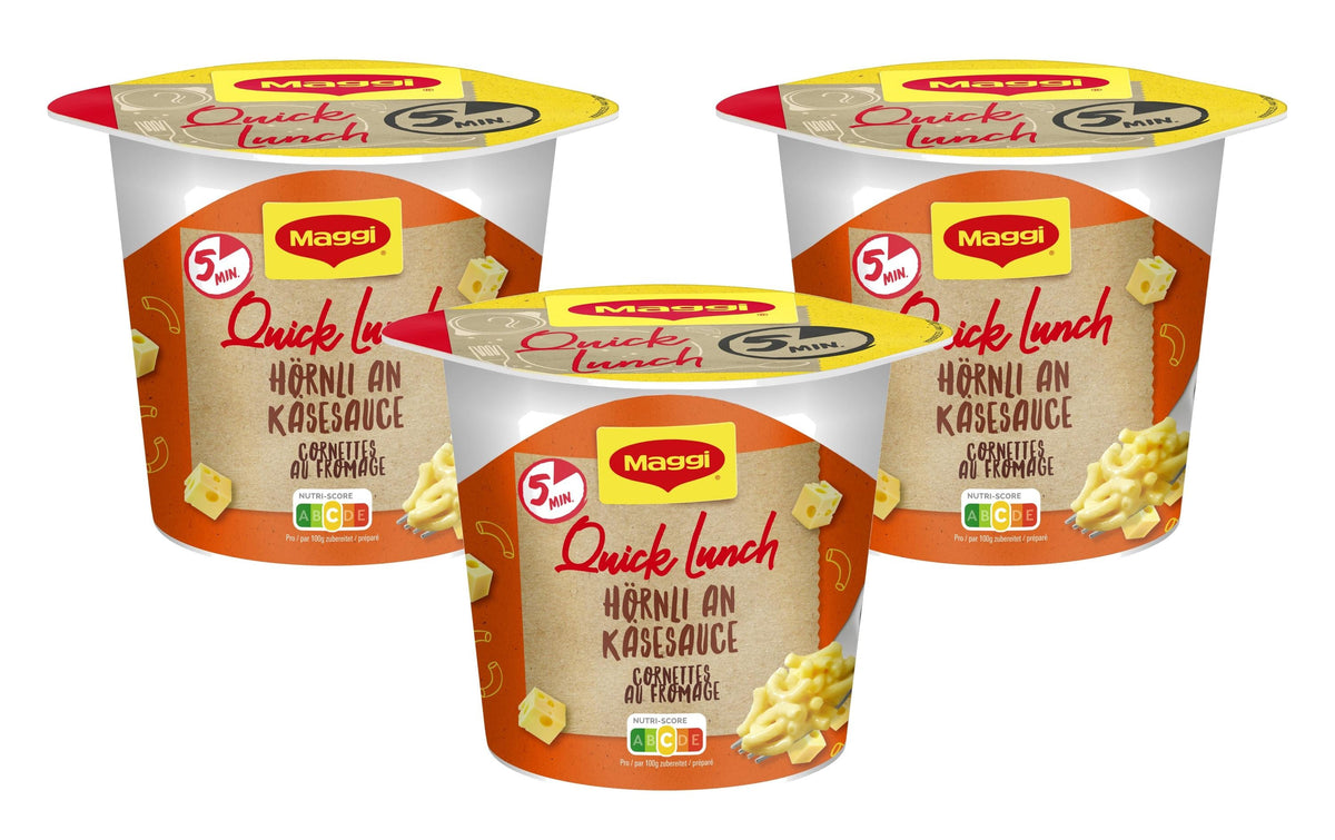 MAGGI QUICK LUNCH Hörnli Kit 3x63g