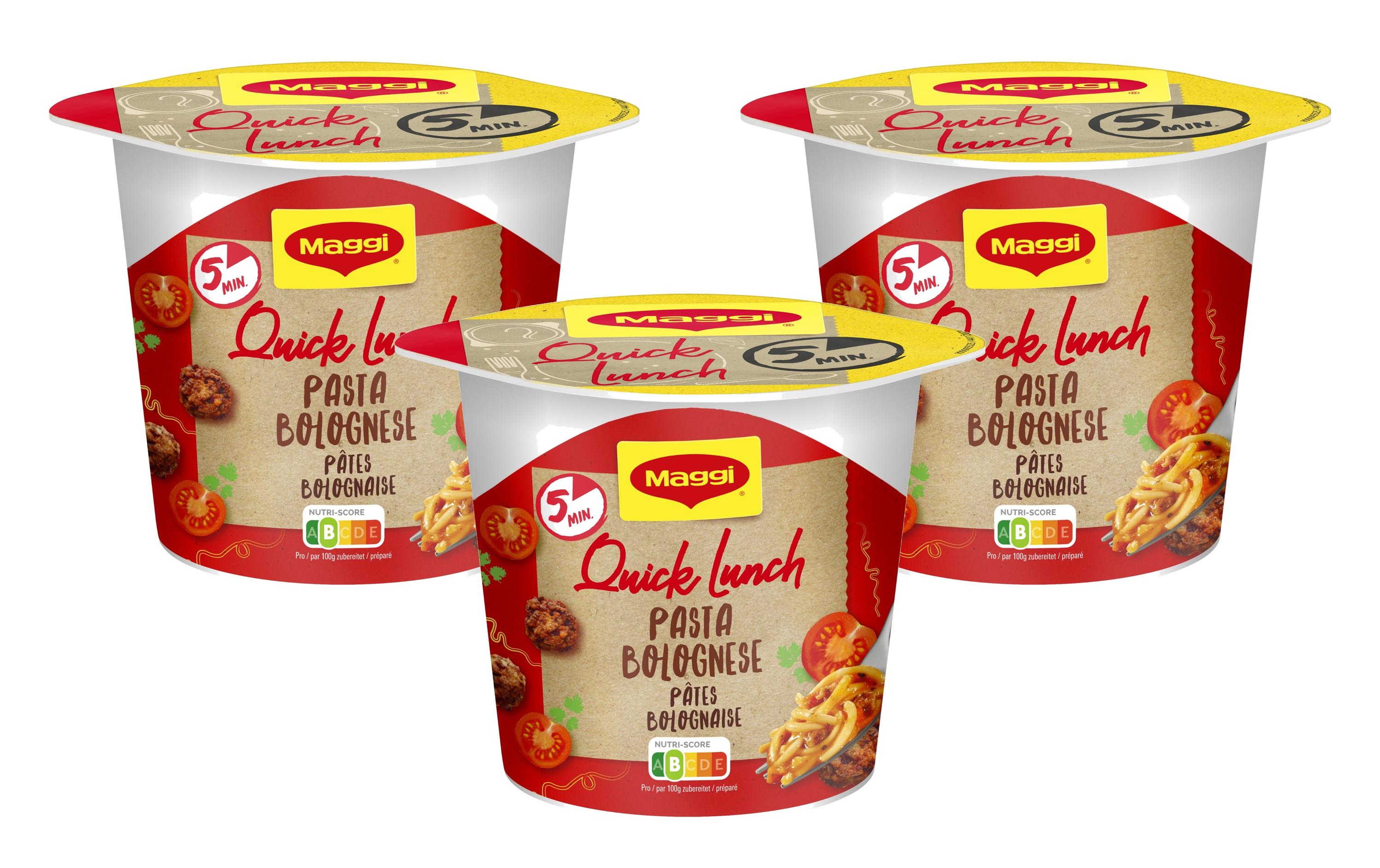 MAGGI Quick Lunch Pasta Bolognese Kit 3x60 g