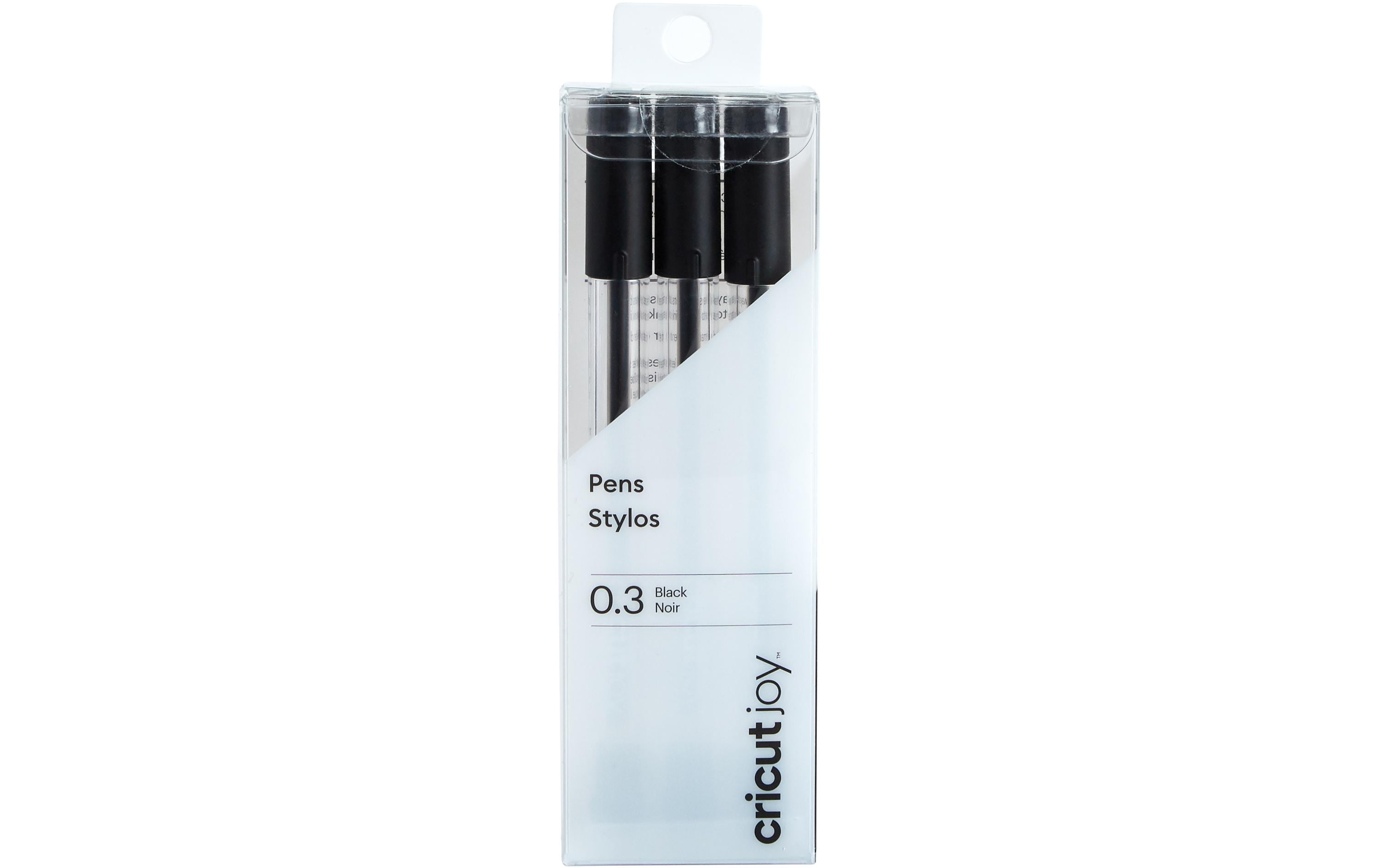 Cricut Stifteset Joy 0.3 mm schwarz 3 Stück, für Cricut Joy