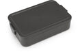 Brabantia Lunchbox Make & Take 2L Dark Grey B: 25,9, L:  16,7, H: 6,2cm, Kunststoff
