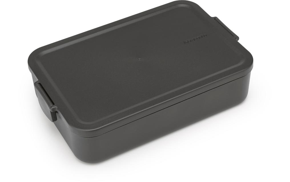 Brabantia Lunchbox Make & Take 2L Dark Grey B: 25,9, L:  16,7, H: 6,2cm, Kunststoff