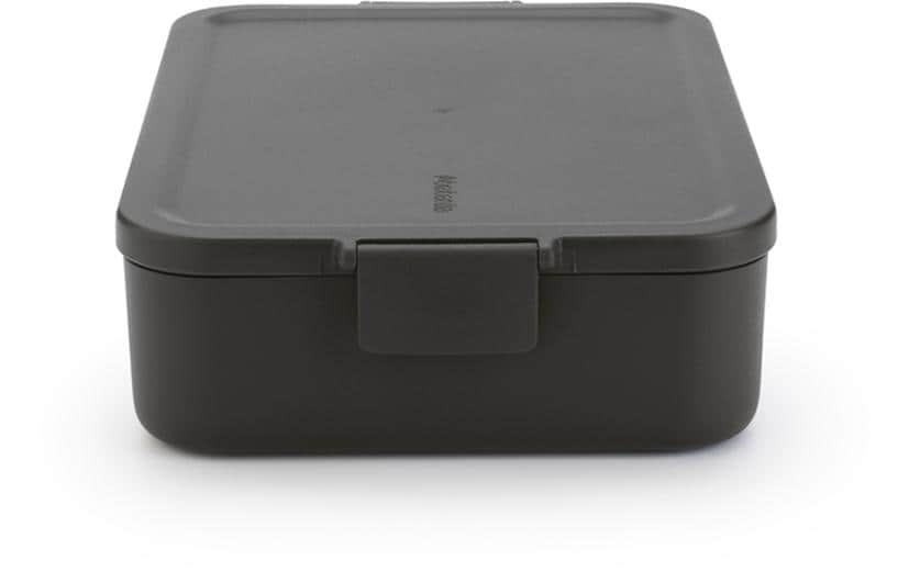 Brabantia Bentobox Make & Take 2L Dark Grey B: 25,9, L:  16,7, H: 6,2cm, Kunststoff