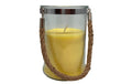 Dameco Zitronella Kerze Windlicht H10.5cm