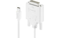 Purelink Mini DP auf DVI Kabel, 1.5m WUXGA, iSerie, Farbe: weiss