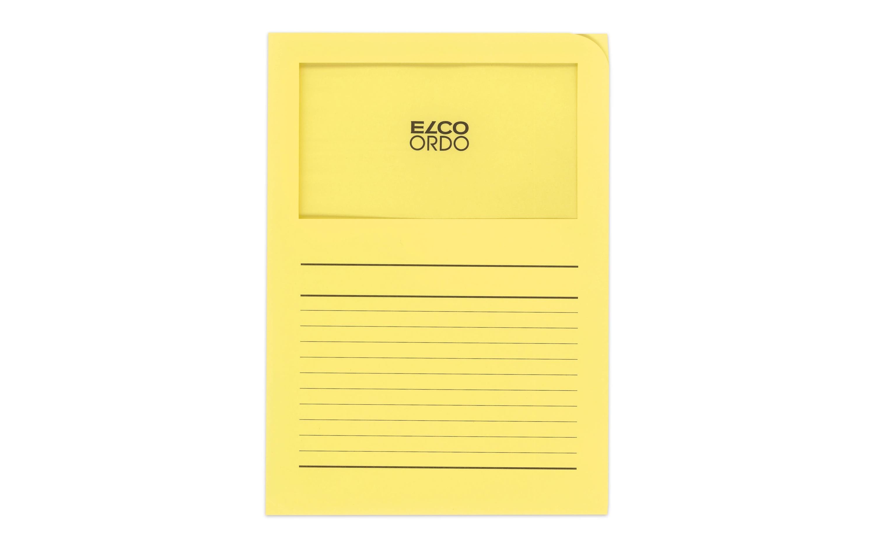 Elco Ordo Classico, Organisationsmappe 1 Schachtel à 100 Stk., gelb