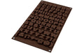 Silikomart Pralinenform ABC 115ml Füllmenge