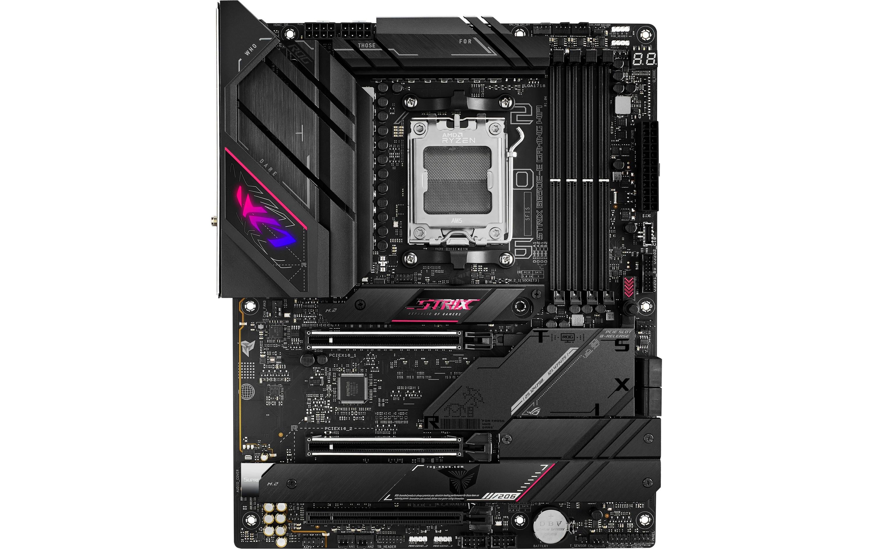 ASUS ROG STRIX B650E-E GAMING WIFI, ATX AM5, AMD B650, 4x DDR5, PCI-E 5.0