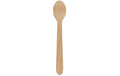 Einweg-Holzbesteck, Kaffeelöffel 100 Stk,gewachst,braun,110 mm