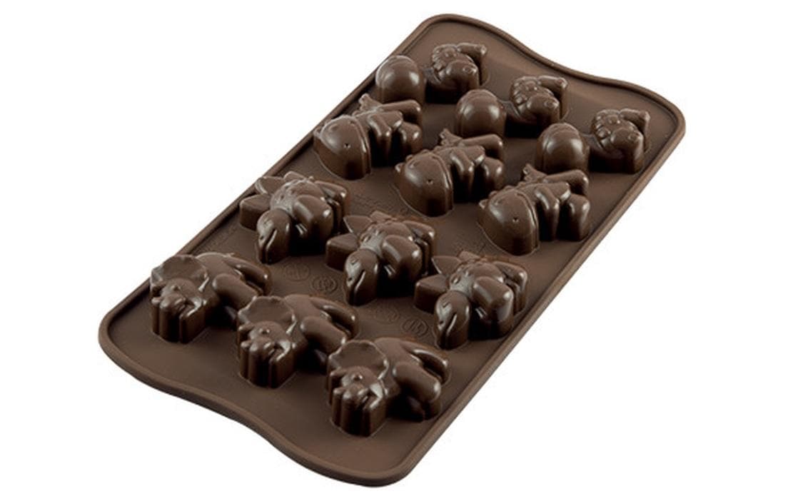 Silikomart Pralinenform Dino 40mm x 33mm x 16mm