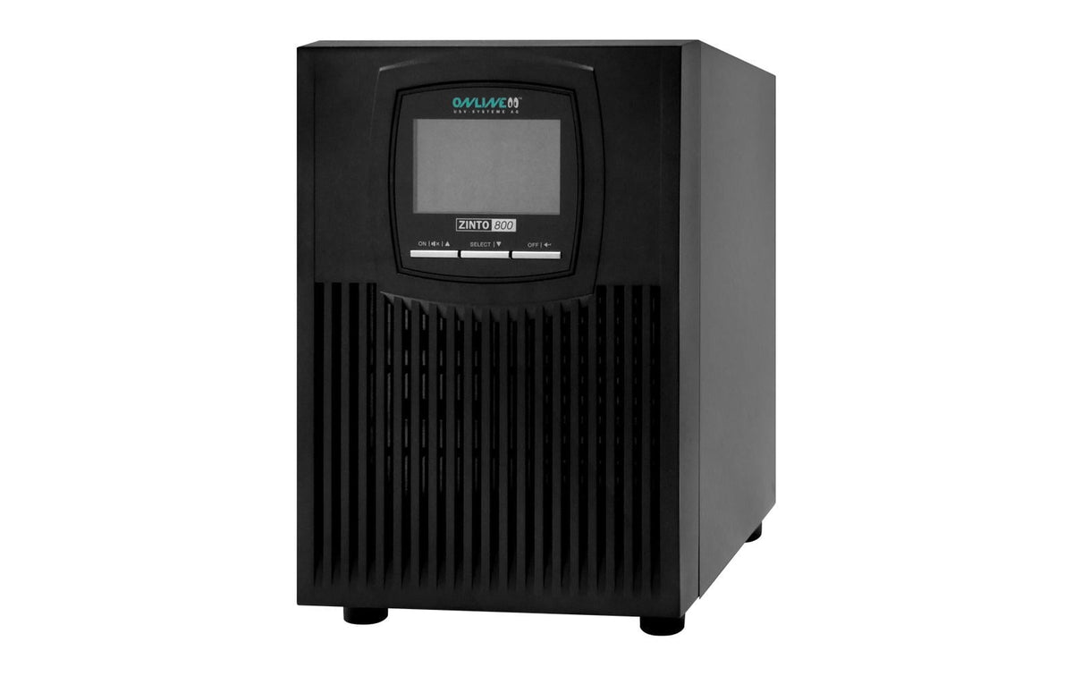 ONLINE USV Zinto 800T, 800VA/720W Line-interaktiv, USB, RS232, Tower