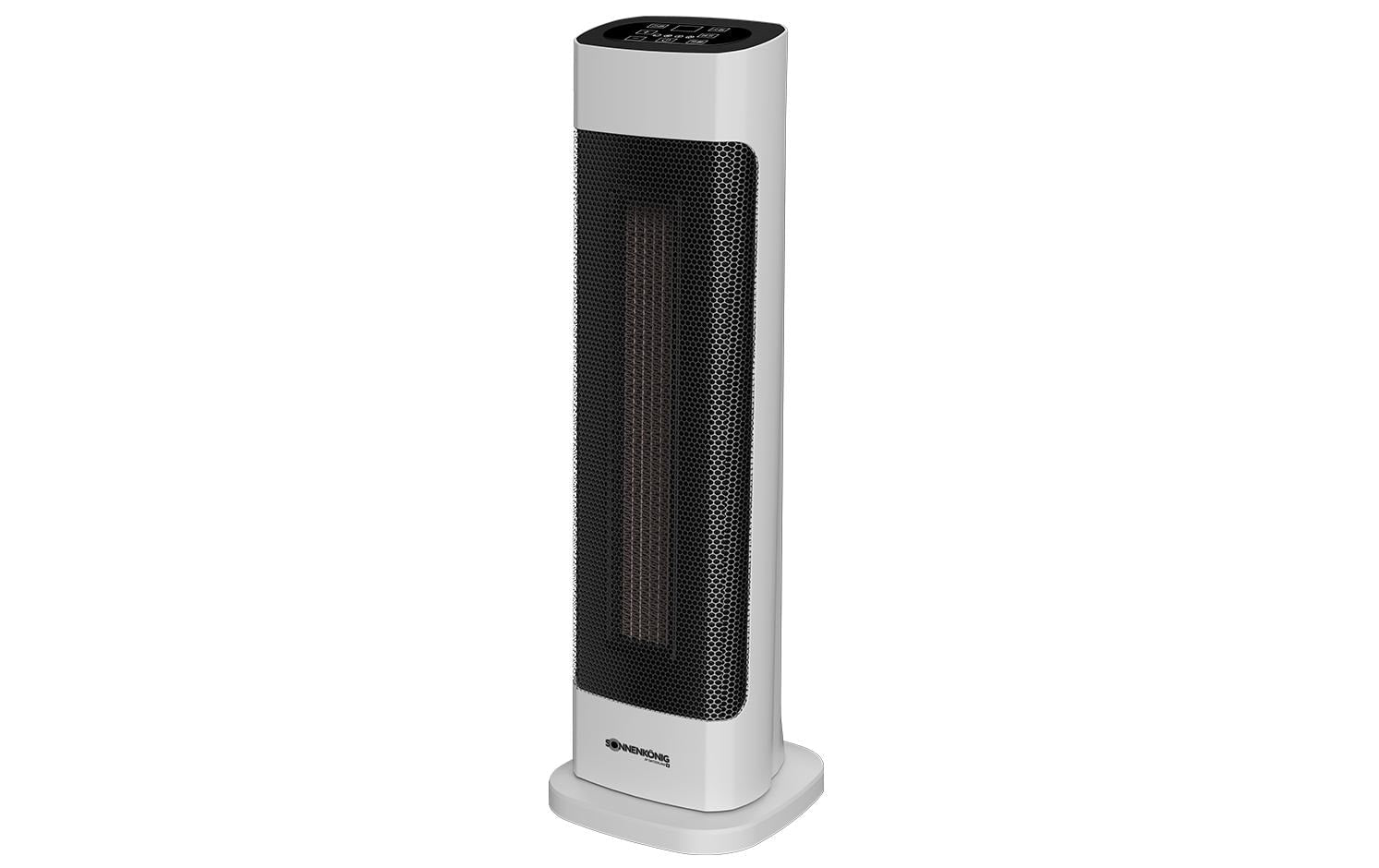 Sonnenkönig Keramik Heizlüfter Mersin 2000W, 3 Stufen, Fernbed., Timer, LED