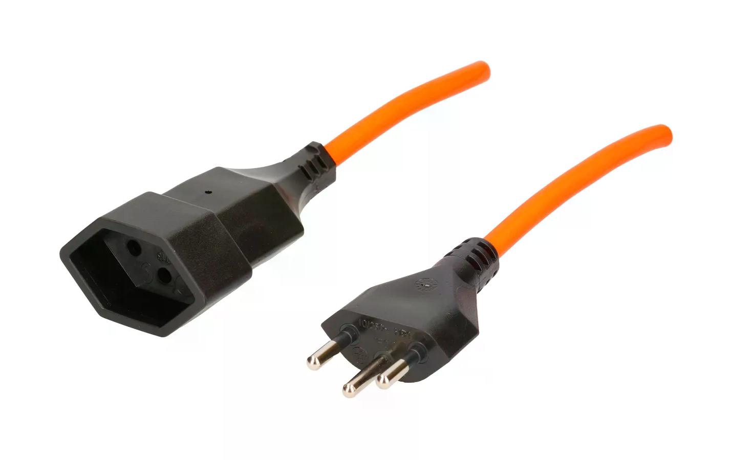 Max Hauri Verlängerungskabel T12/T13 TD 25m, orange