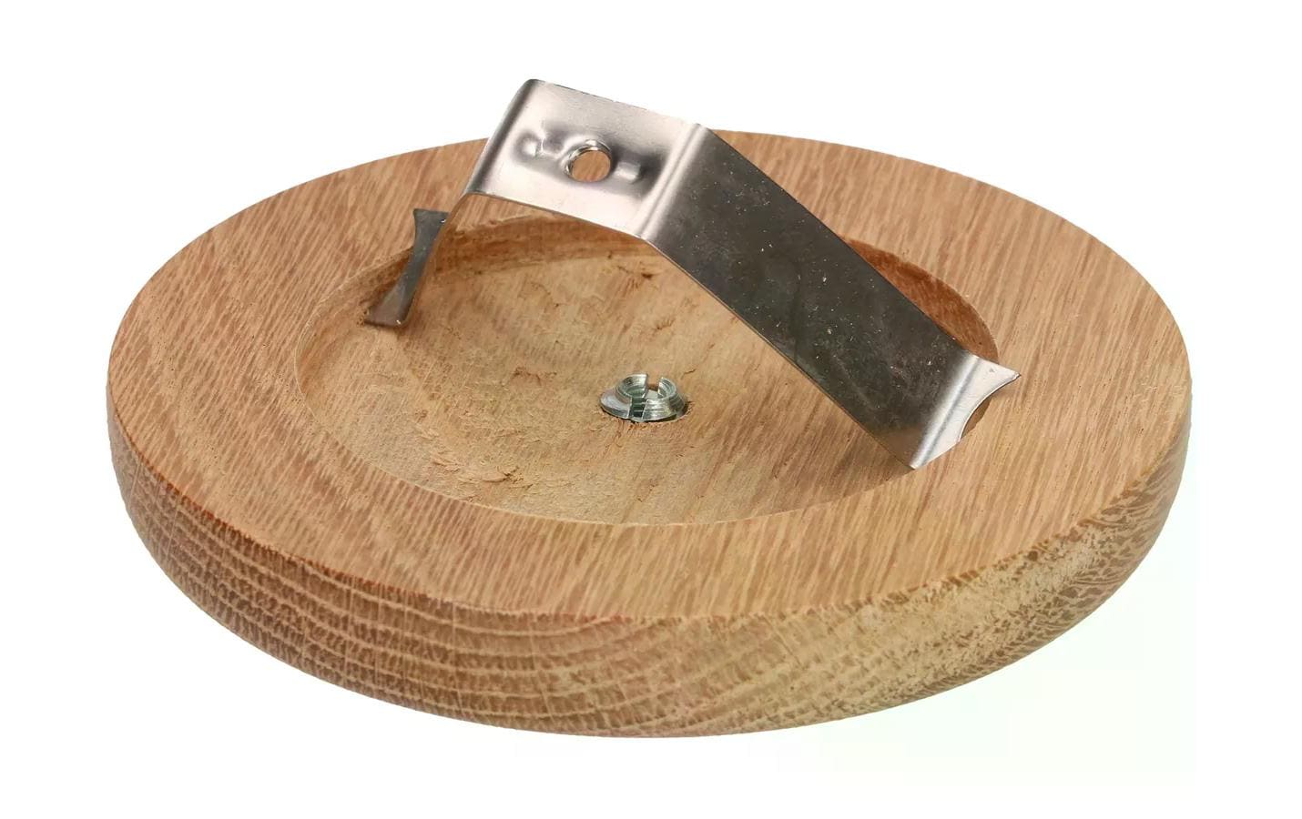 Max Hauri Deckenrosette, mit Federbügel 94mm Durchmesser, Holz