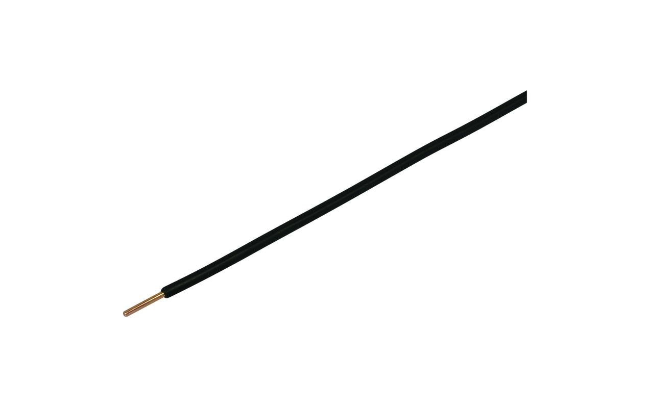 Steffen T-Draht 1.5mm2, schwarz, 20m CU blank, Isolation PVC