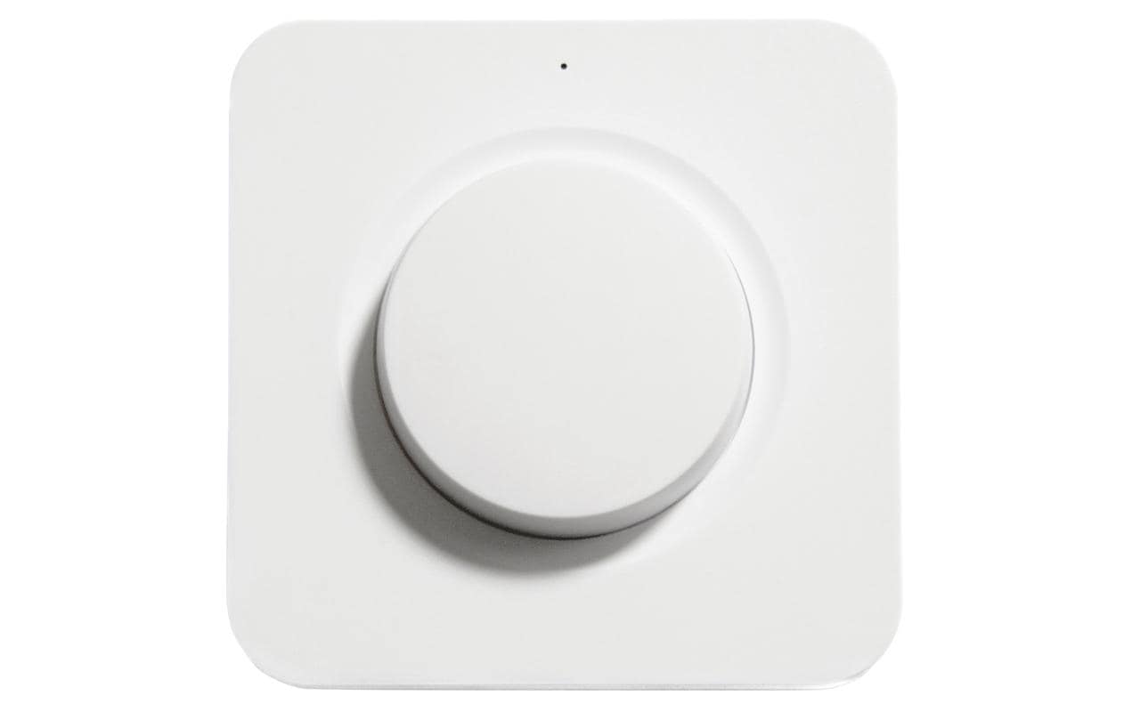Intertechno Funk-Dimmer-Wandsender Weiss inkl. Batterie CR2032, 30m Reichweite