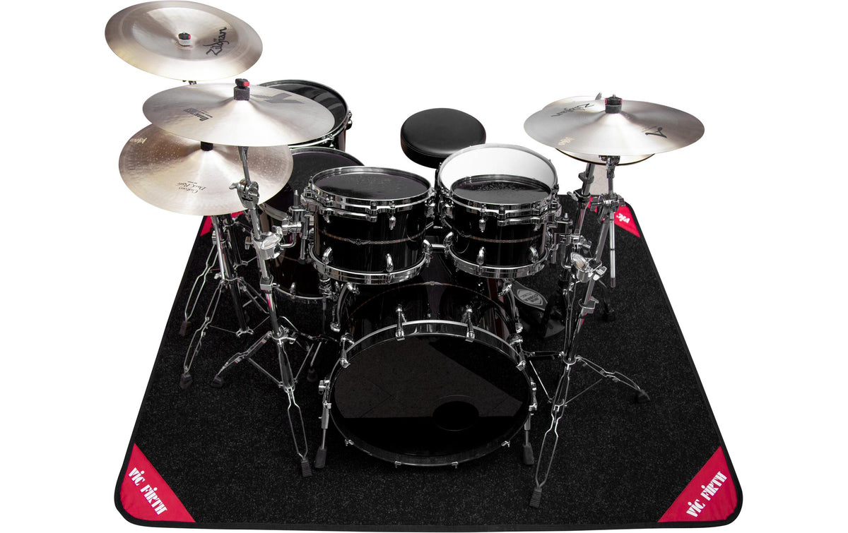 Vic Firth VICRUG1 Drum-Teppich, Deluxe, mit Nylontasche