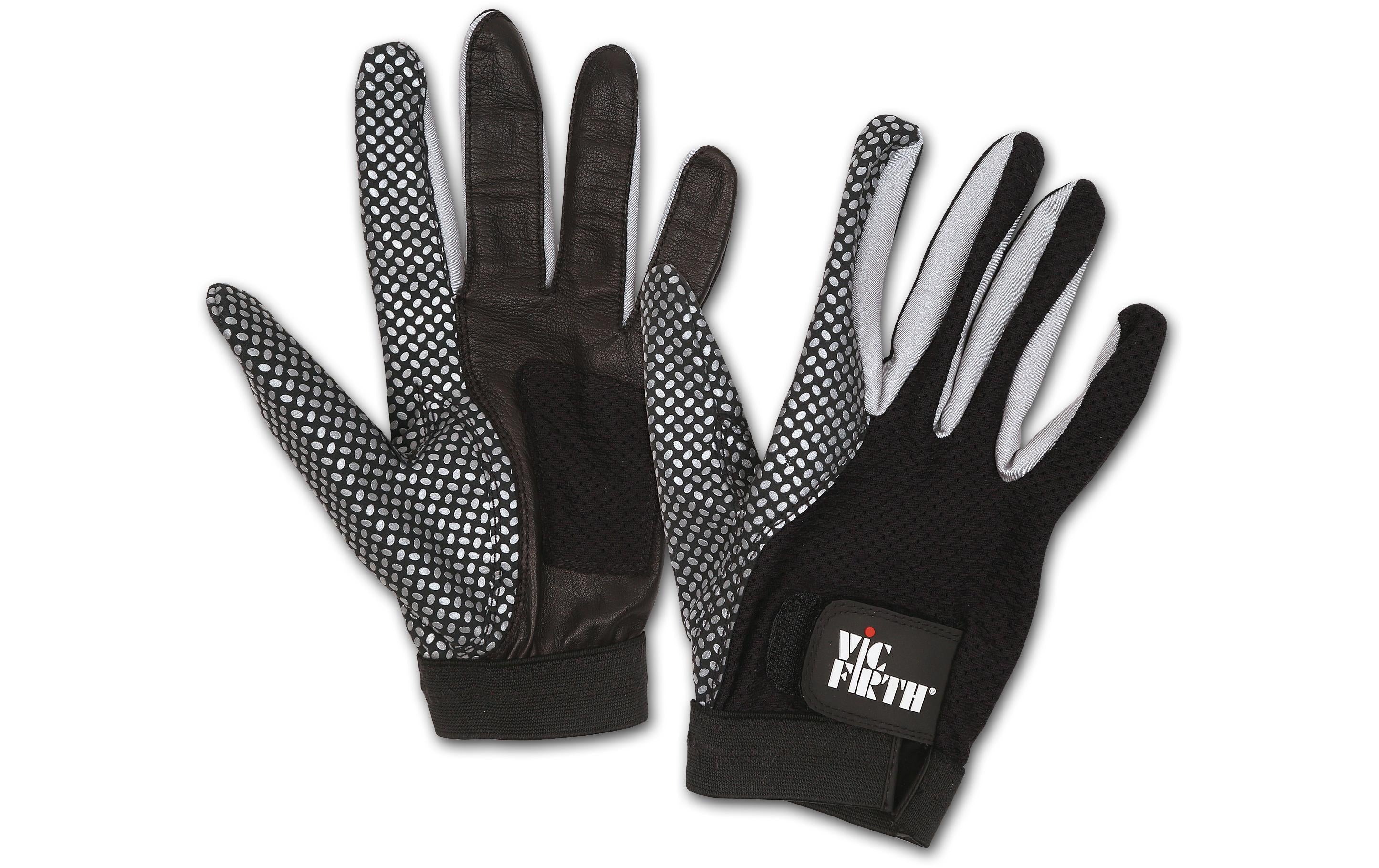 Vic Firth VICGLVS Handschuhe, Drumming Gloves, S
