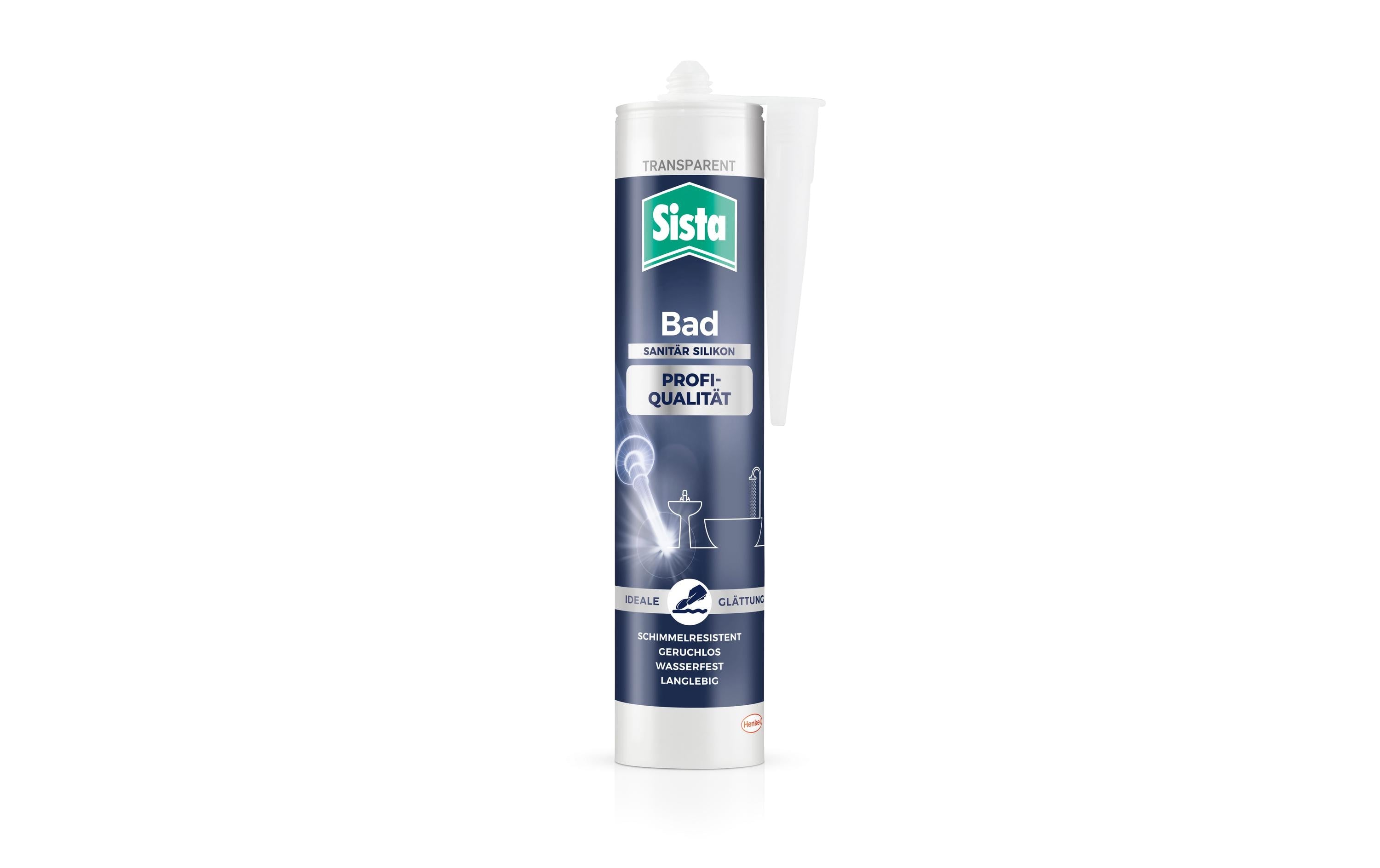 SISTA Bad Profi-Qualität Silikon transparen 280g
