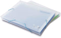 Rapesco Eco Fächermappe 13-teilig, transparent