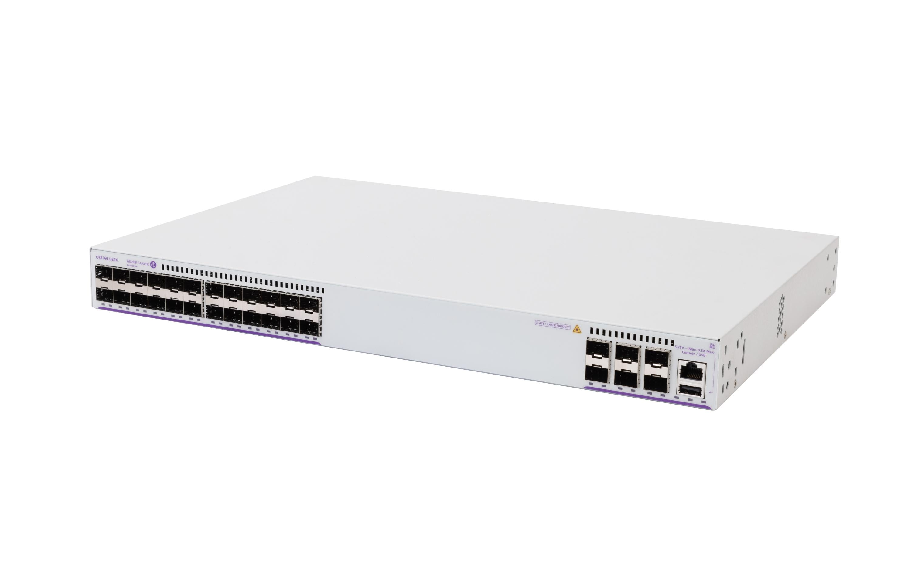 Alcatel-Lucent OmniSwitch OS2360-U24X 24+2 Port SFP