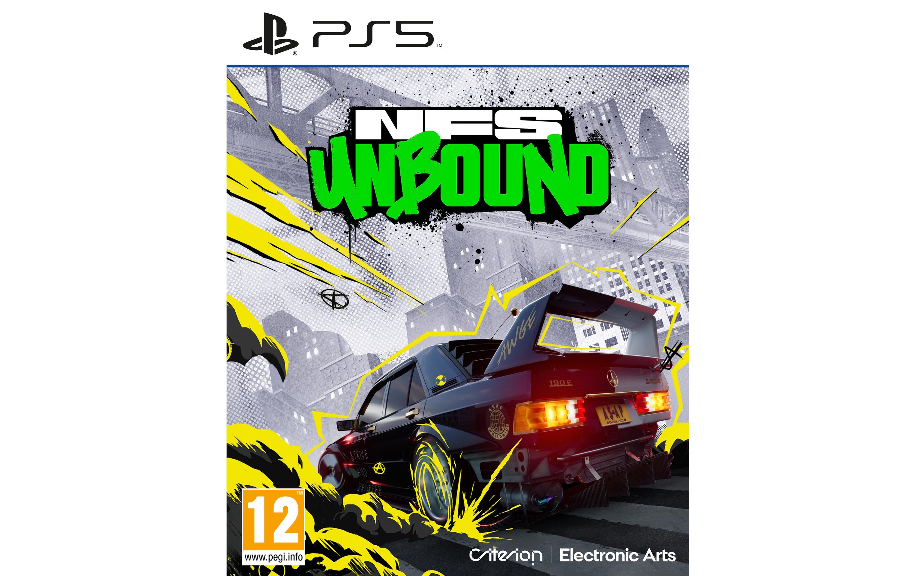Need for Speed Unbound, PS5 Alter: 16+