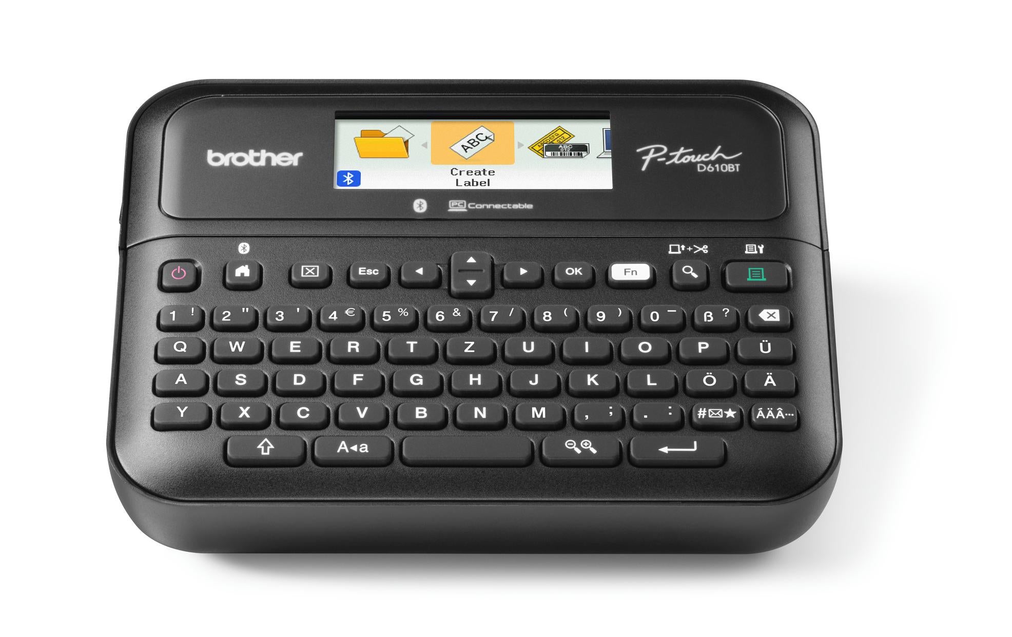 Brother P-touch PT-D610BTVP, inkl.Koffer Z-Bänder, inkl.P-Touch Editor Software