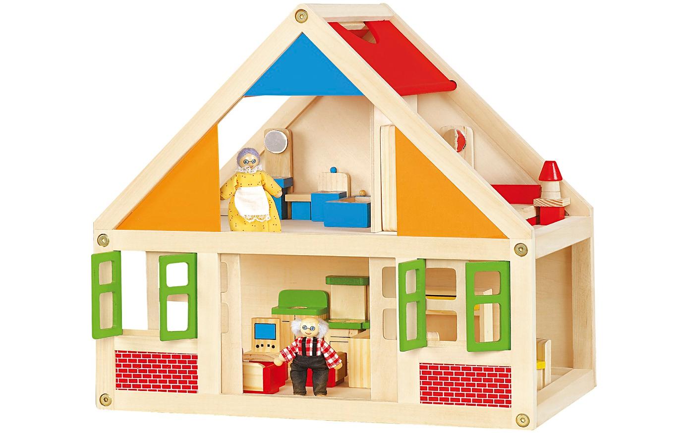 Puppenhaus aus Holz