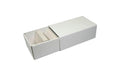 Office Focus Lernkartei Box A8, weiss, Unterteil