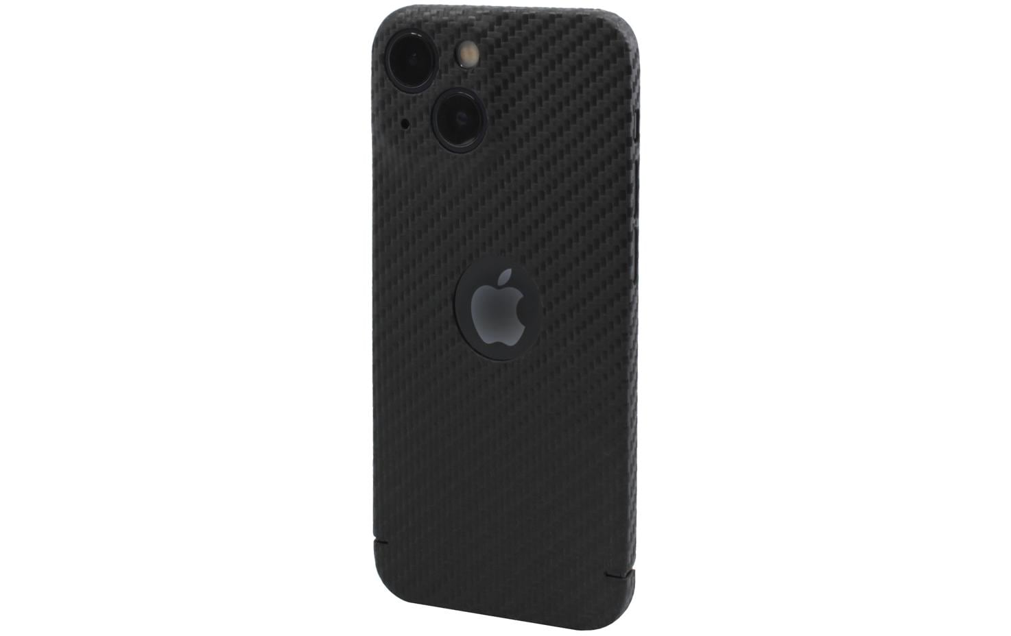 Nevox Carbon Series Cover Logo Window für iPhone 14 Plus